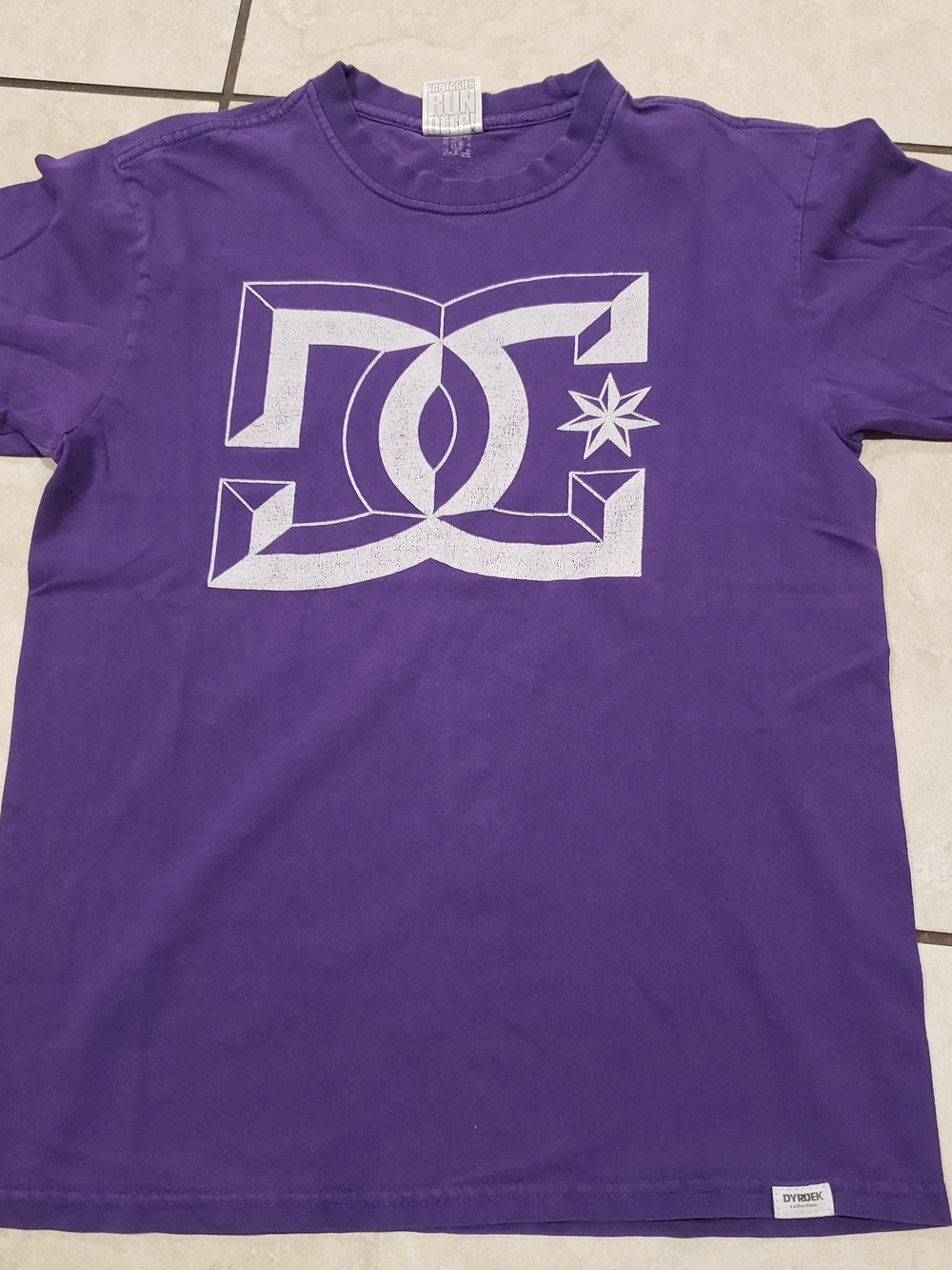 DC Kids' Purple Logo Tee